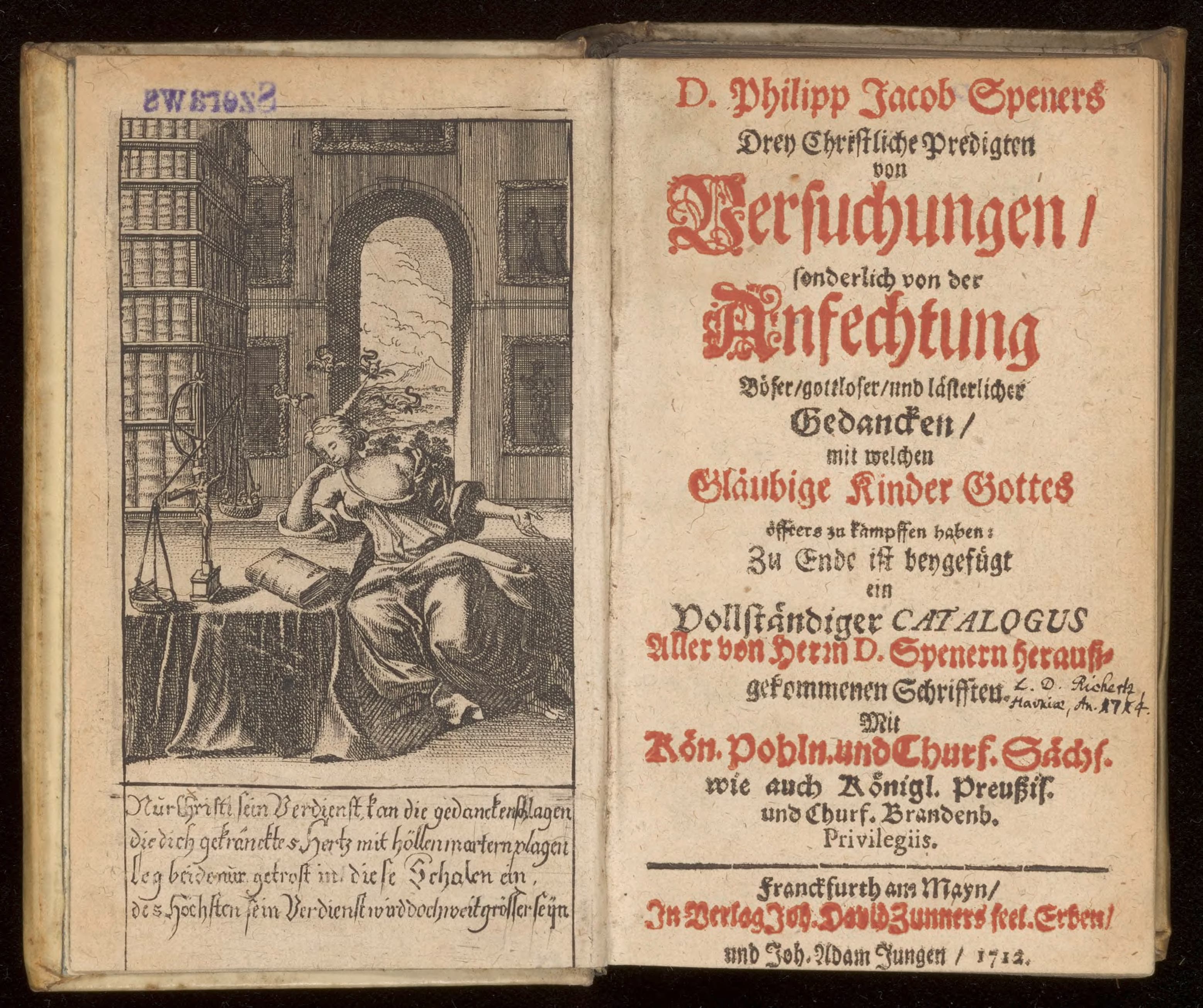 Drey christliche Predigten von Versuchungen