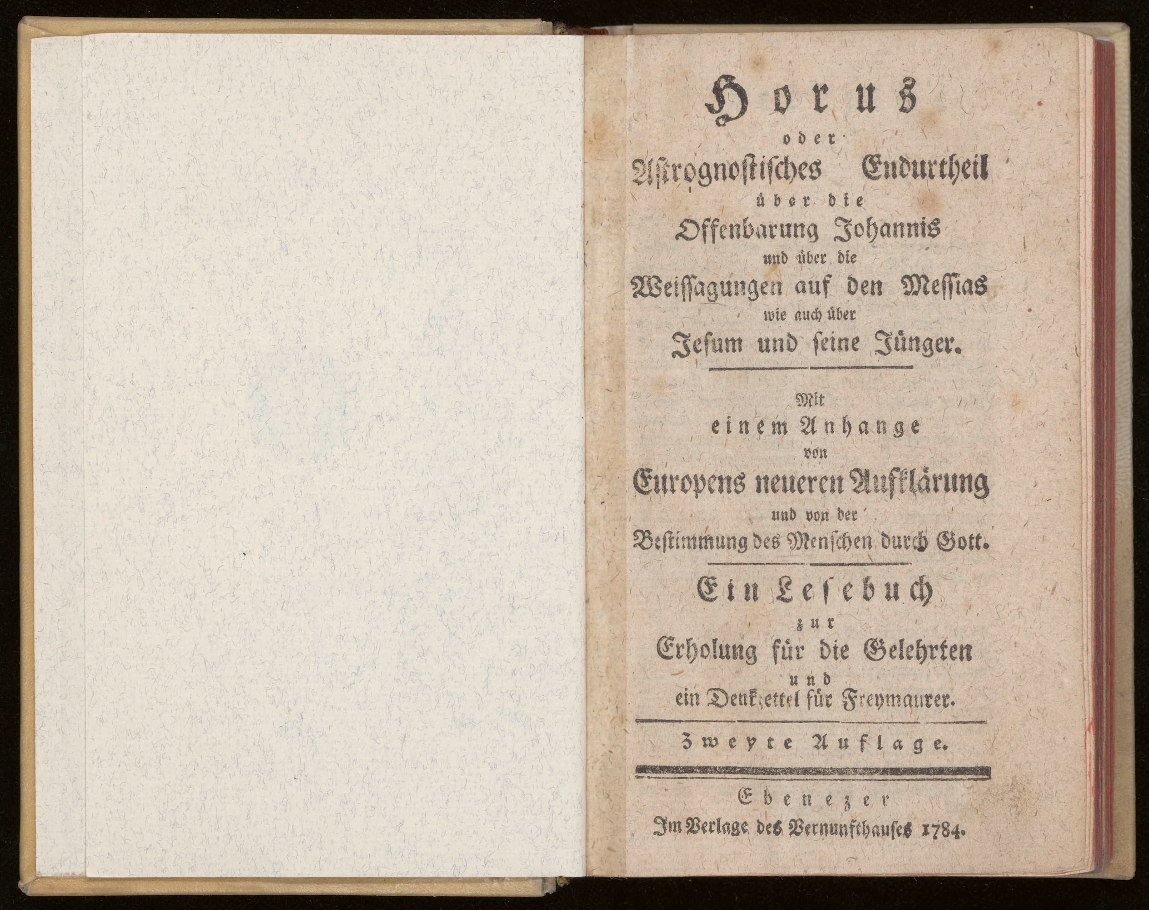 Horus oder astrognostisches Endurtheil