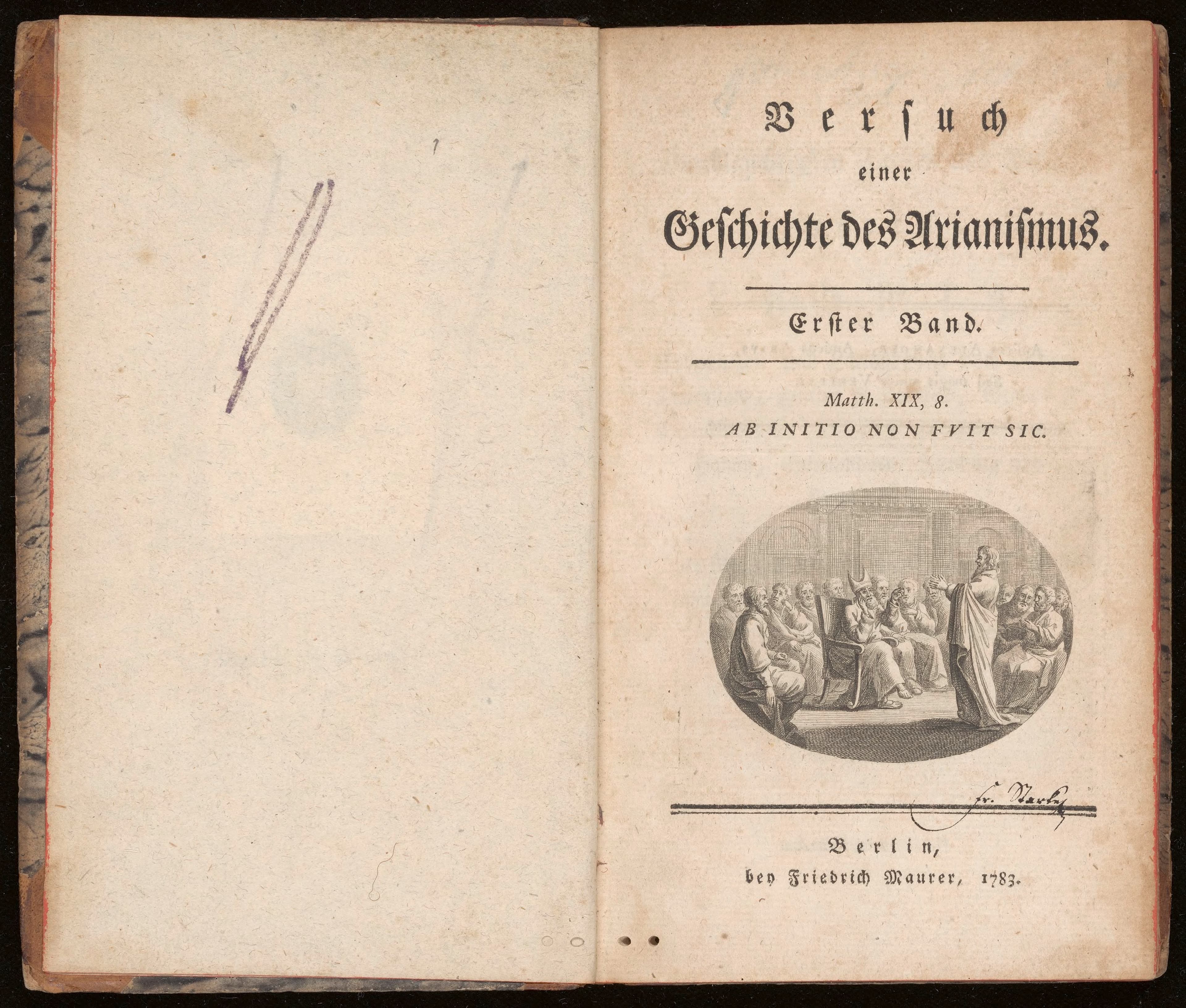 Versuch einer Geschichte des Arianismus