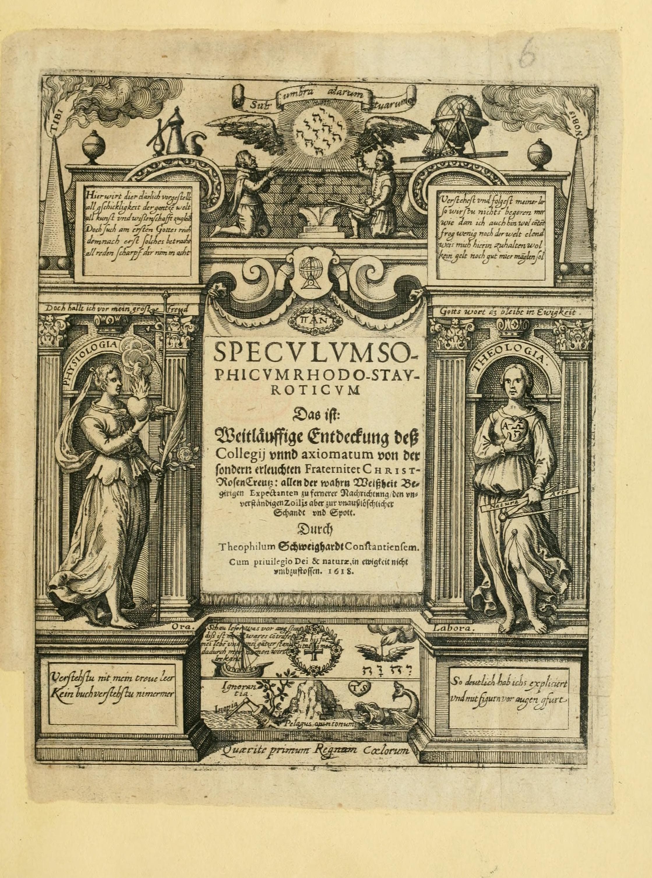 Speculum Sophicum Rhodo-Stauroticum