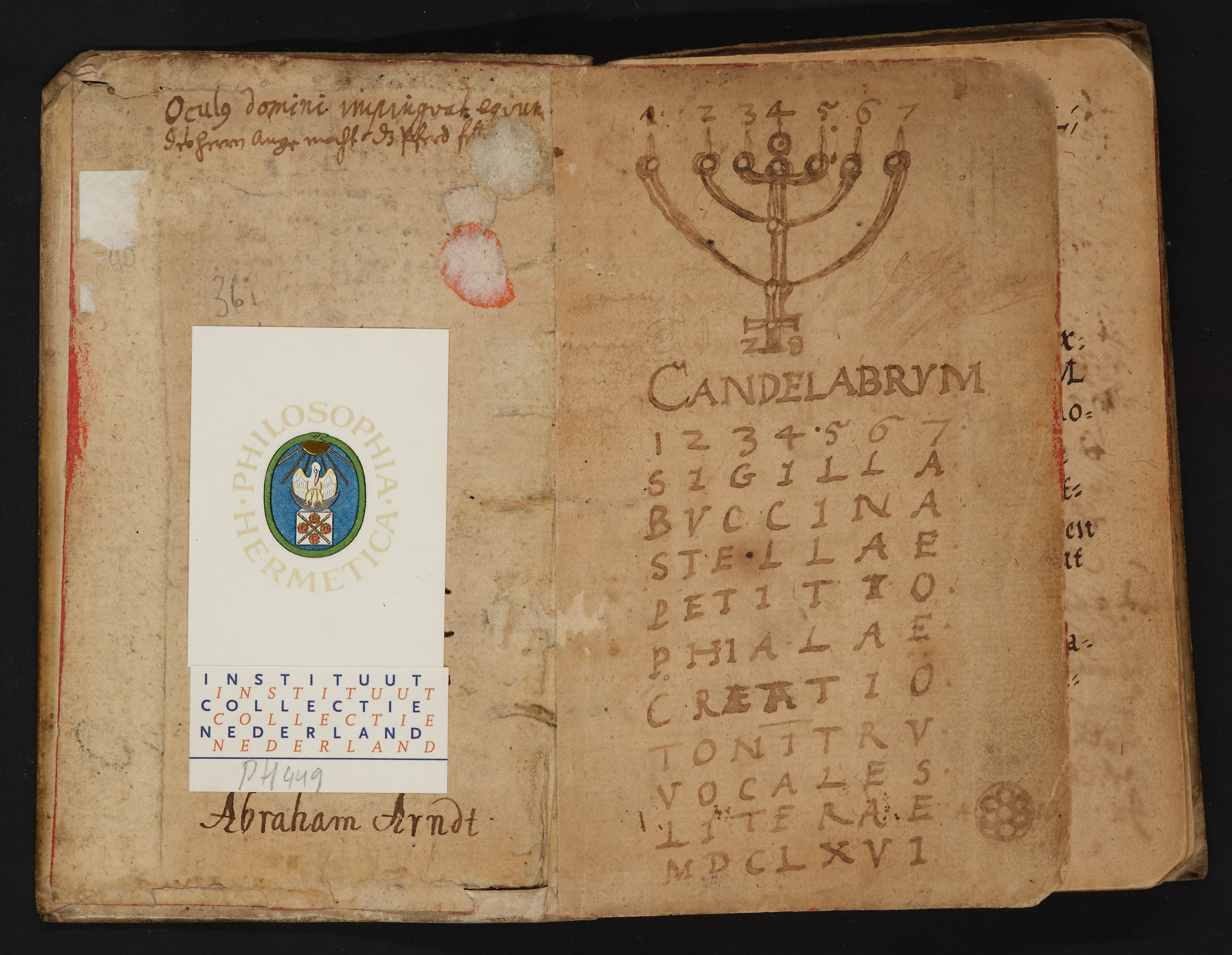 Liber de tribus facultatibus — Alexander von Suchten & Paracelsus (PH449)