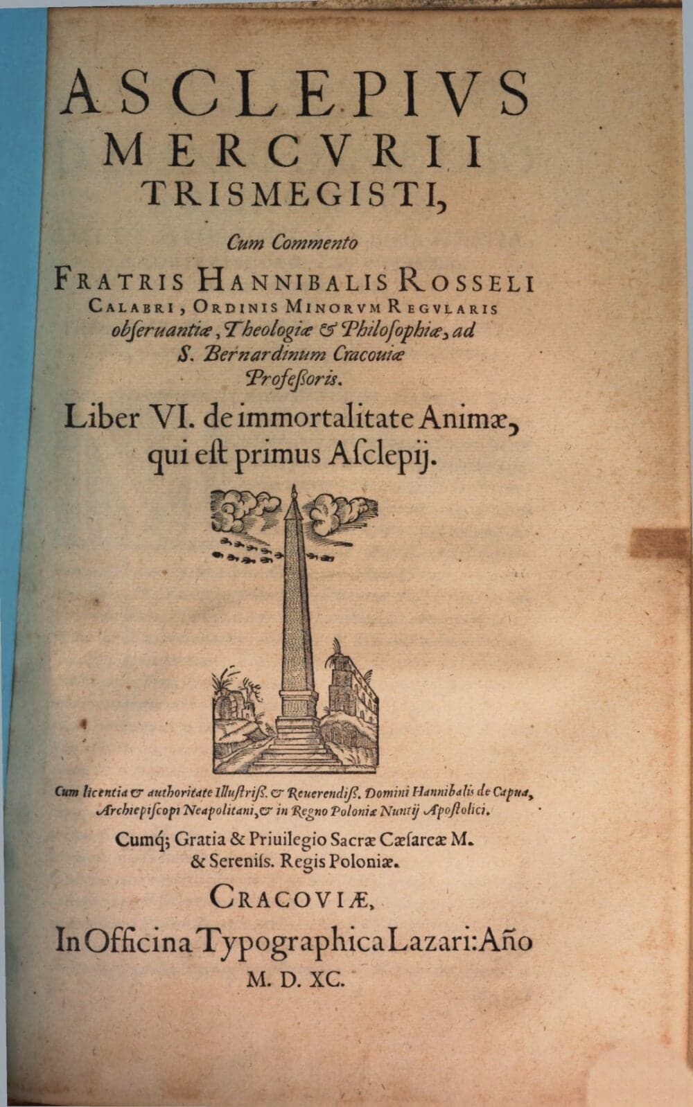 The Asclepius of Hermes Trismegistus: On the Immortality of the Soul