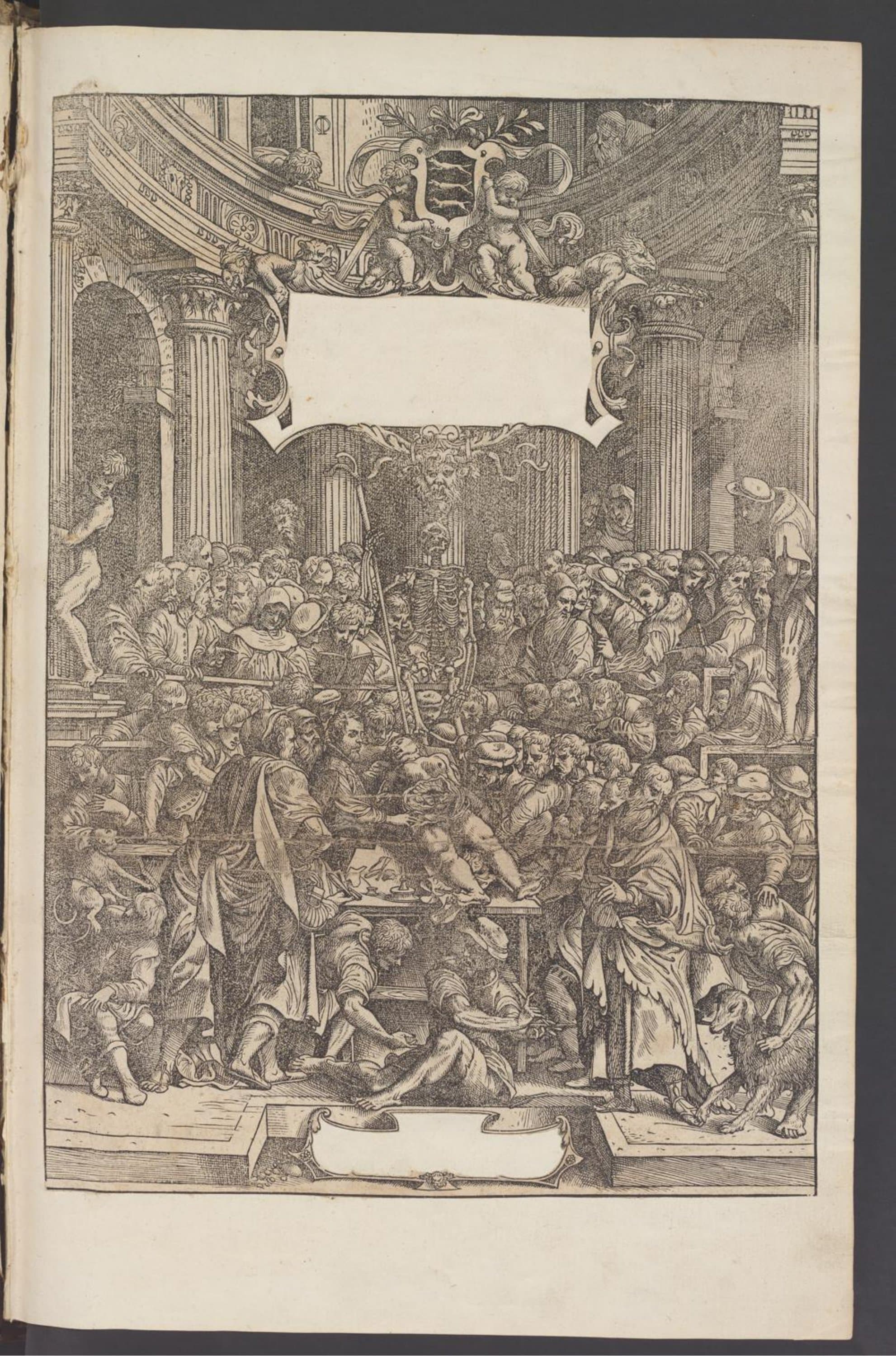 Andreae Vesalii Bruxellensis, scholae medicorum Patavinae professoris, De humani corporis fabrica libri septem