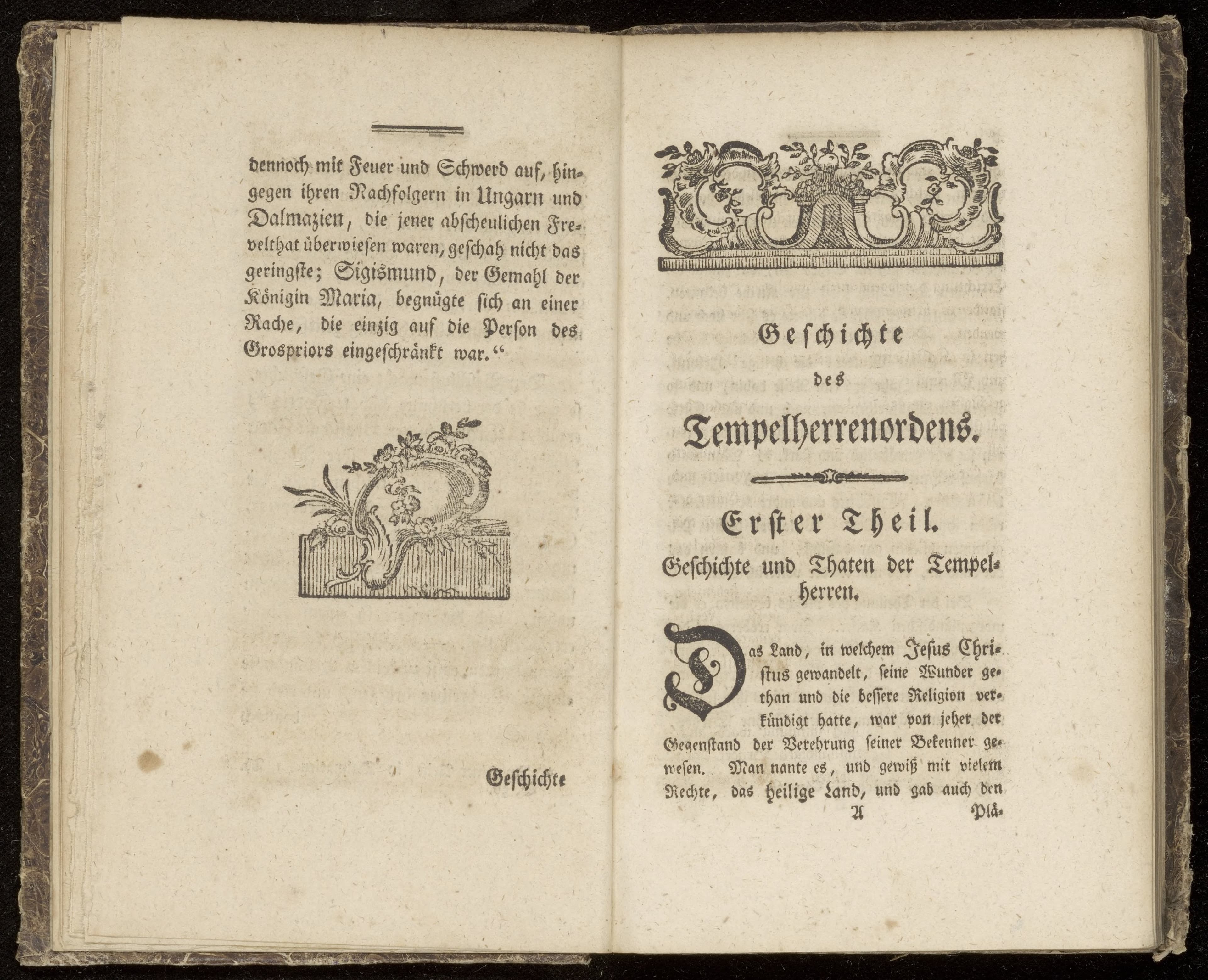 Versuch einer Geschichte des Tempelherrenordens