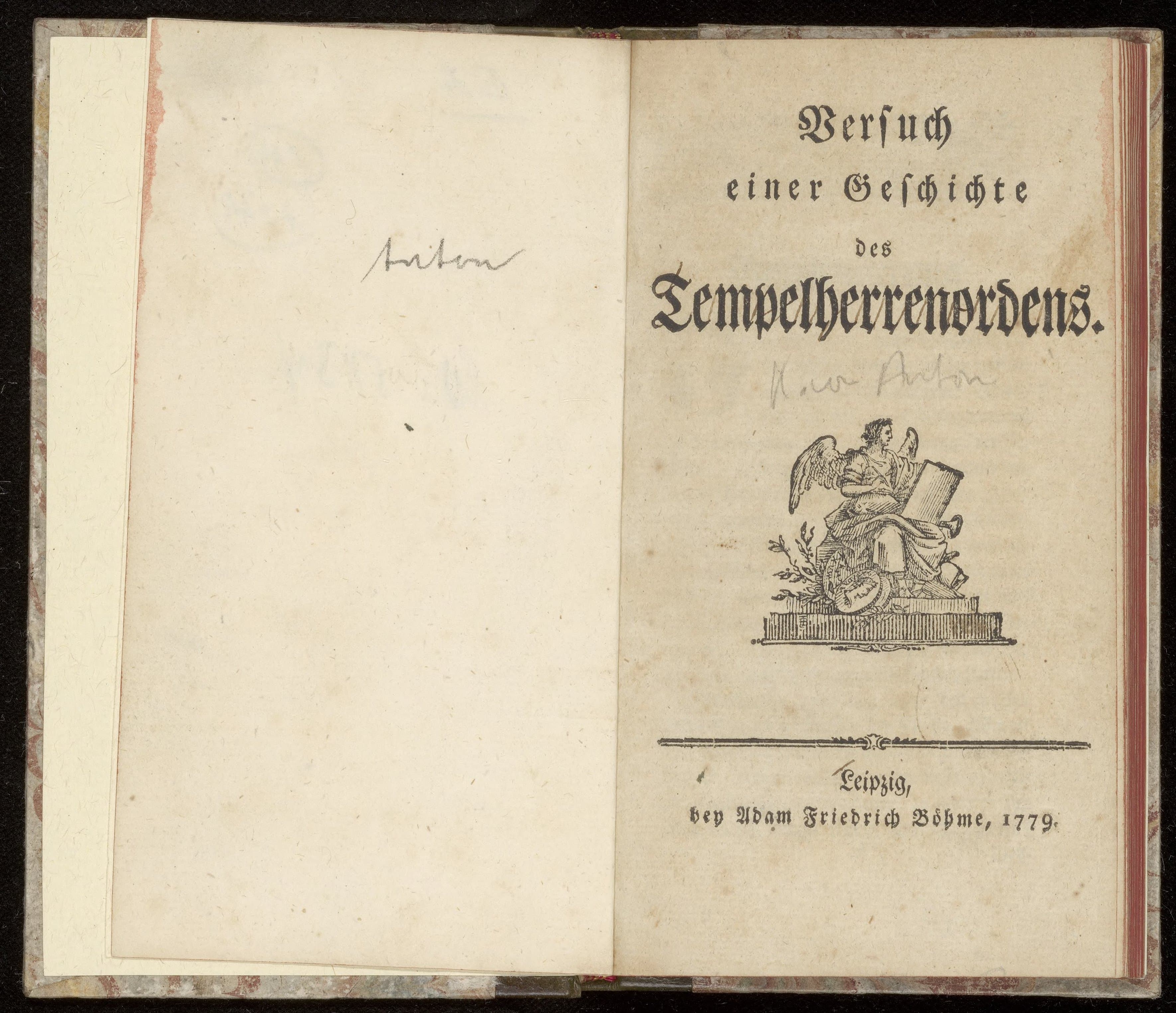 Versuch einer Geschichte des Tempelherrenordens