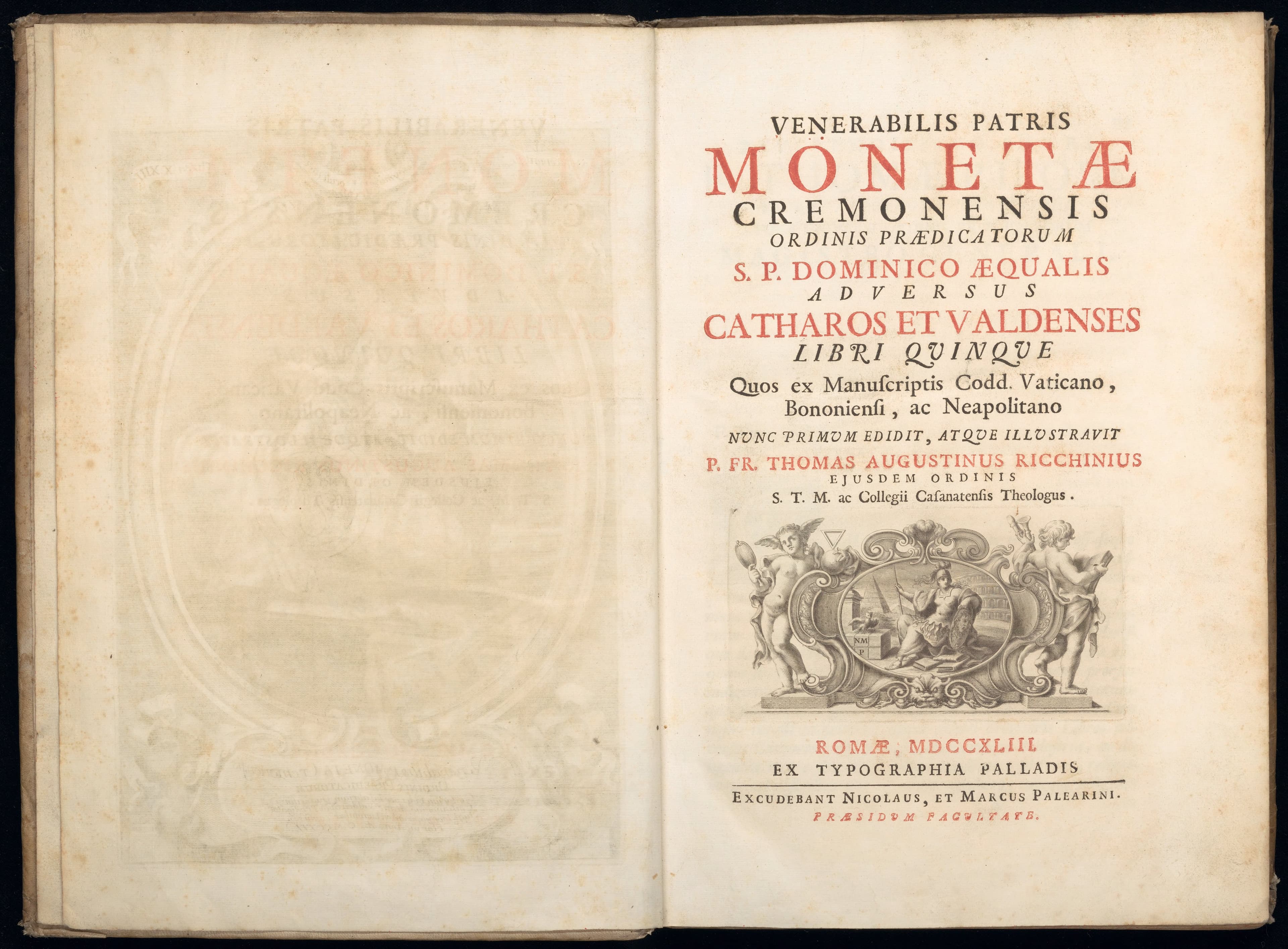 Adversus Catharos et Valdenses libri quinque