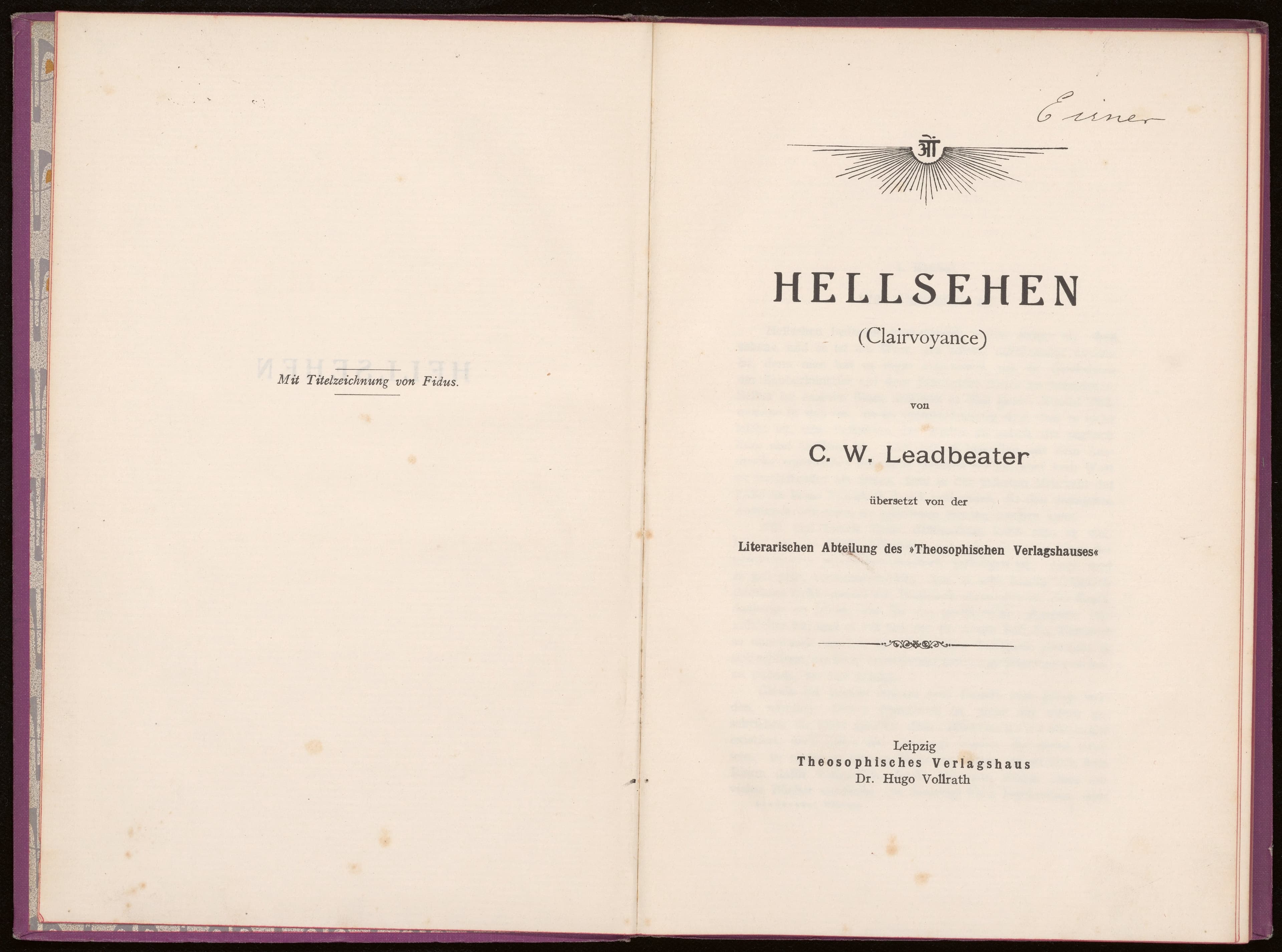 Hellsehen (Clairvoyance)