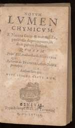 A New Light of Alchemy