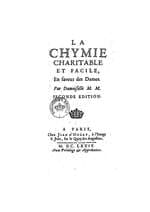 Easy and Charitable Chemistry for Ladies