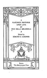 Commentary on Benivieni (1651 English trans.)