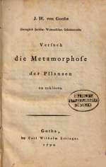 The Metamorphosis of Plants