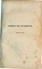 Elements of Psychophysics, Volume II