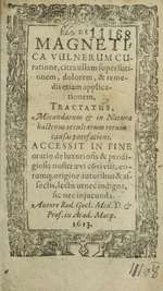 On the Magnetic Cure of Wounds