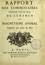 Report of the Commissioners on Animal Magnetism