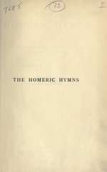 The Homeric Hymns (Allen & Sikes Critical Edition)