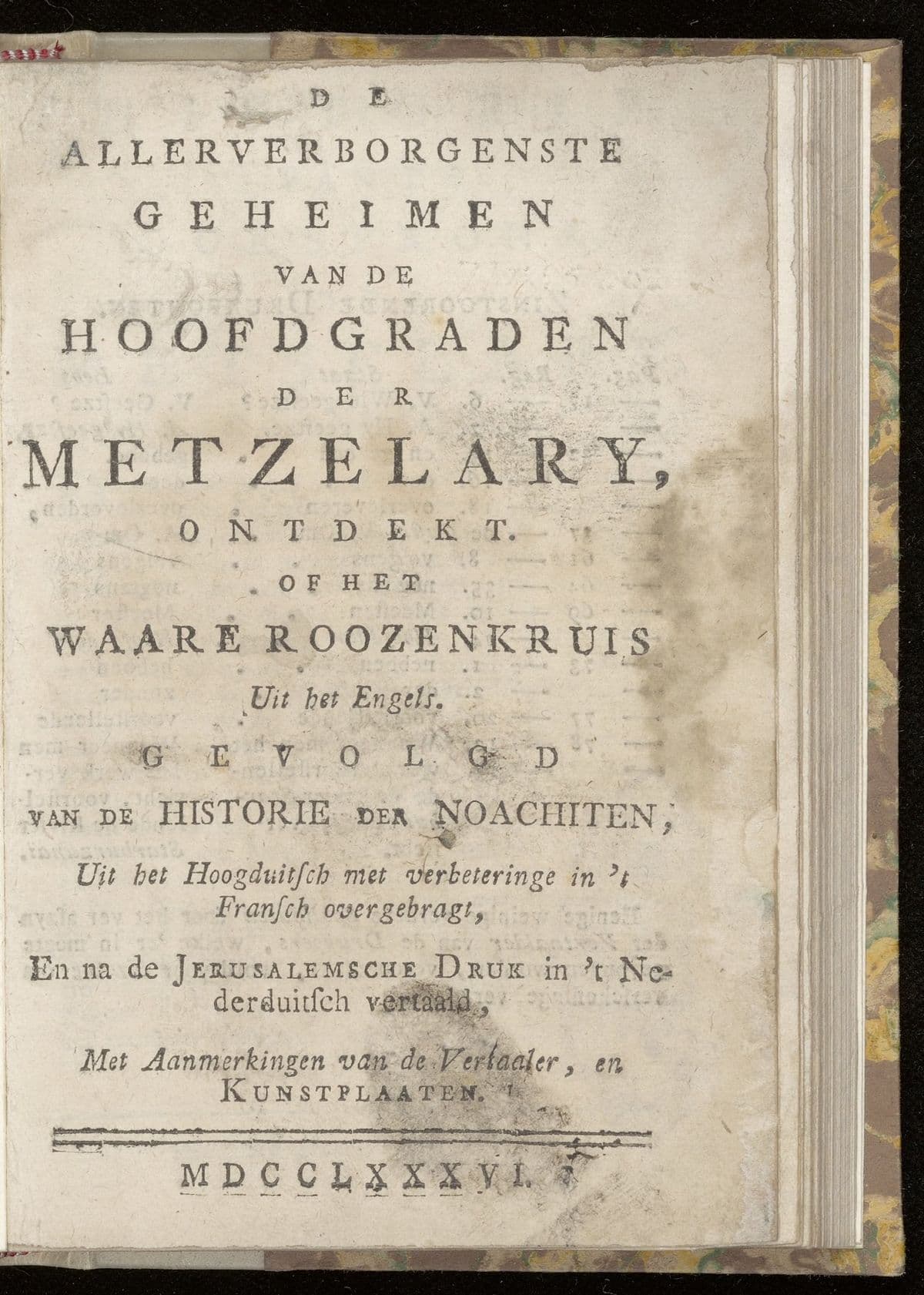 De allerverborgenste geheimen van de hoofdgraden der metzelary