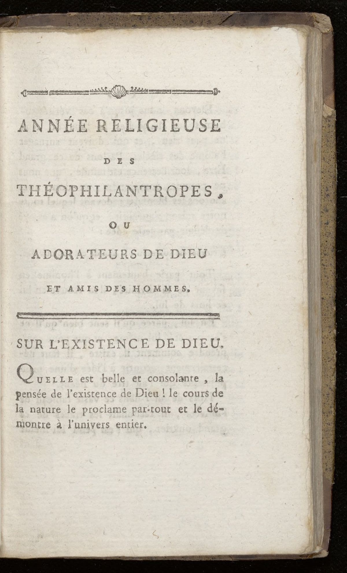 Annee religieuse des Theophilantropes