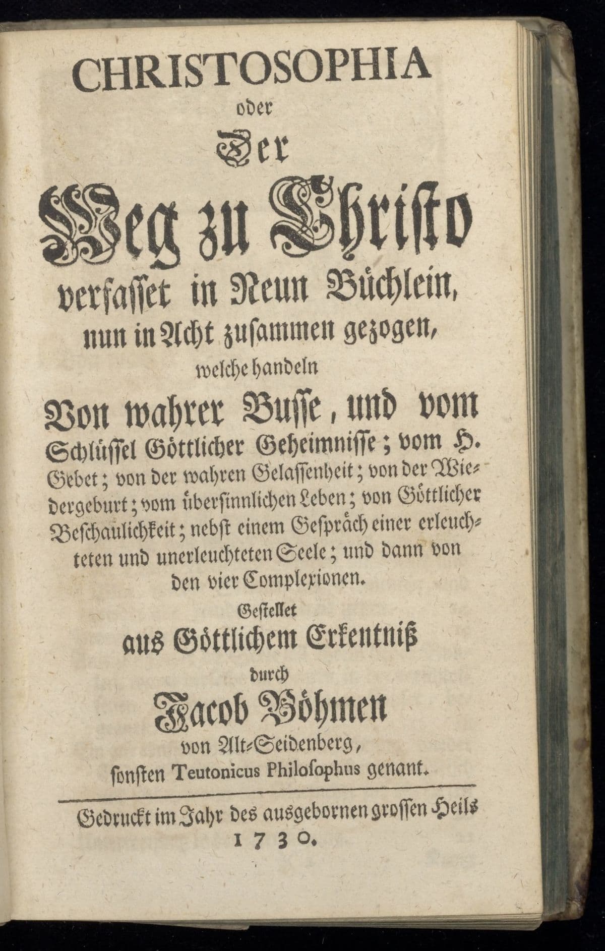 Christosophia oder der Weg zu Christo
