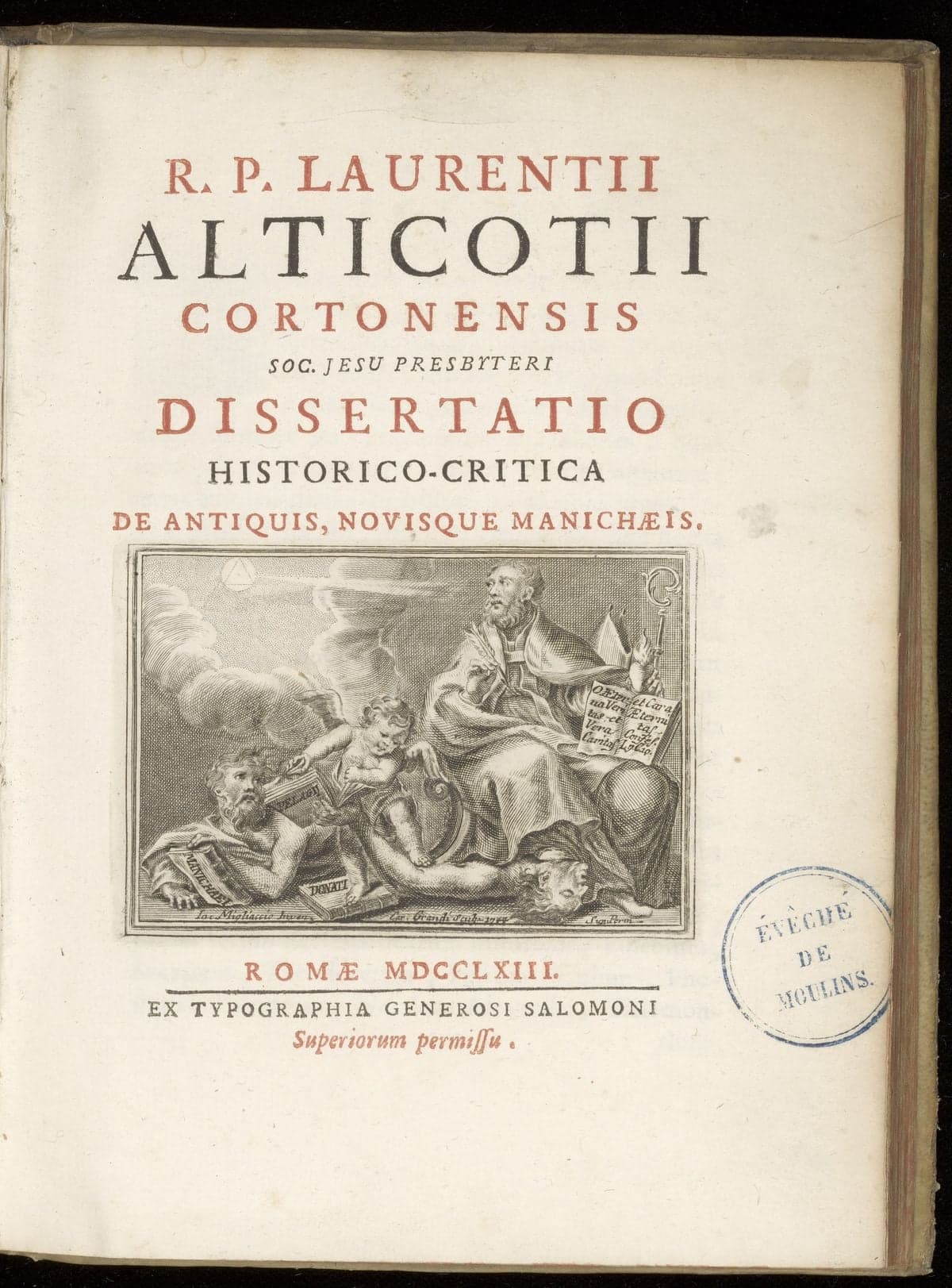 Dissertatio historico-critica de antiquis, novis manichaeis