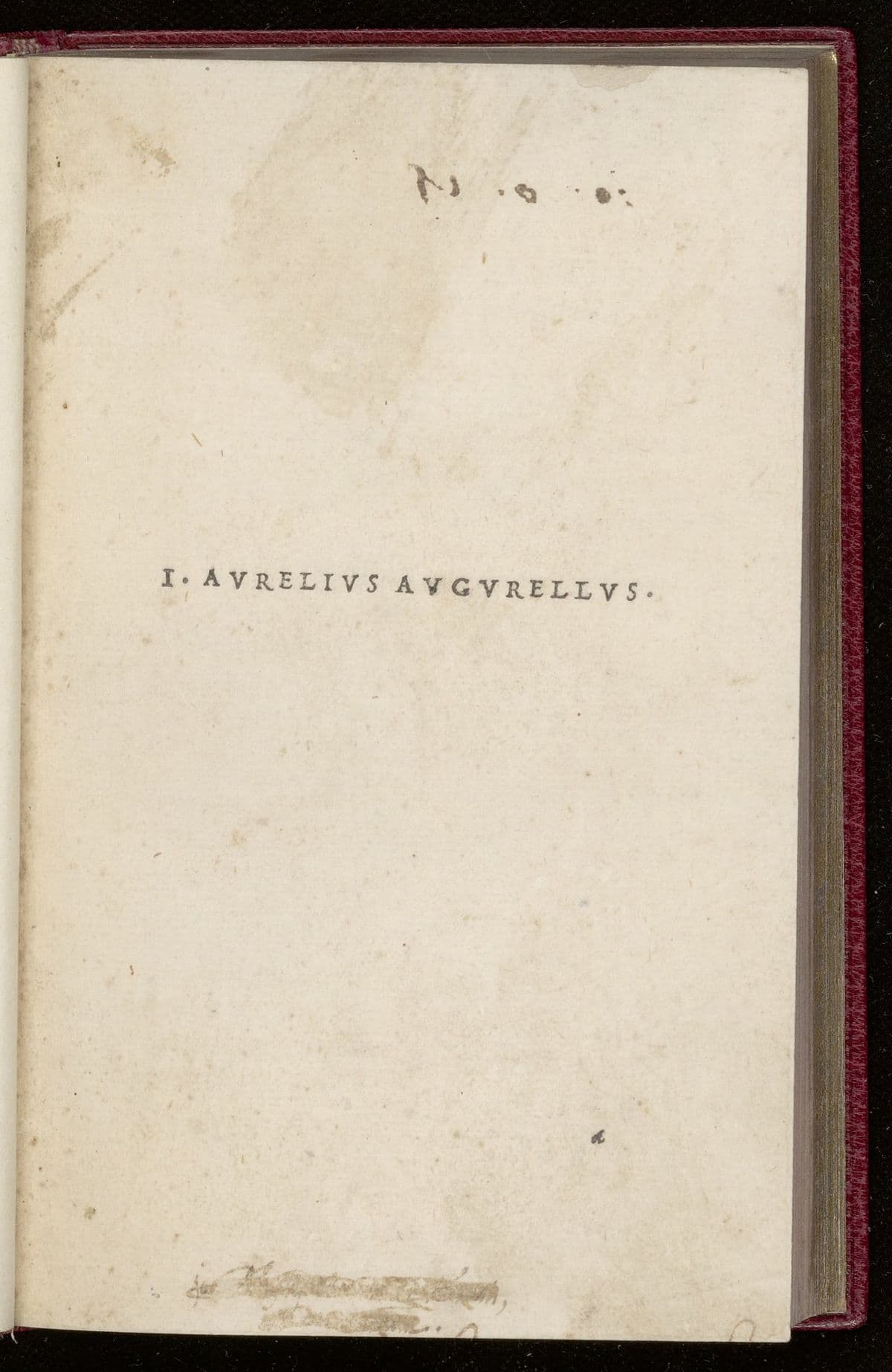 Iambichus liber primus