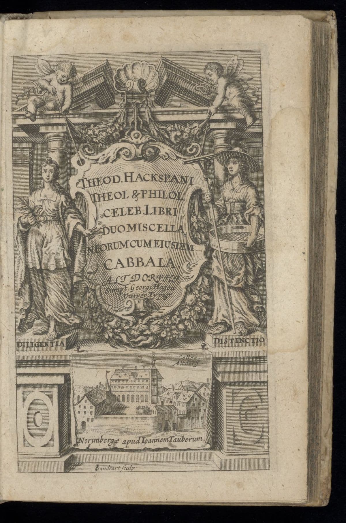 Miscellaneorum sacrorum libri duo. Quibus accessit ejusdem exercitio de cabbala judaica