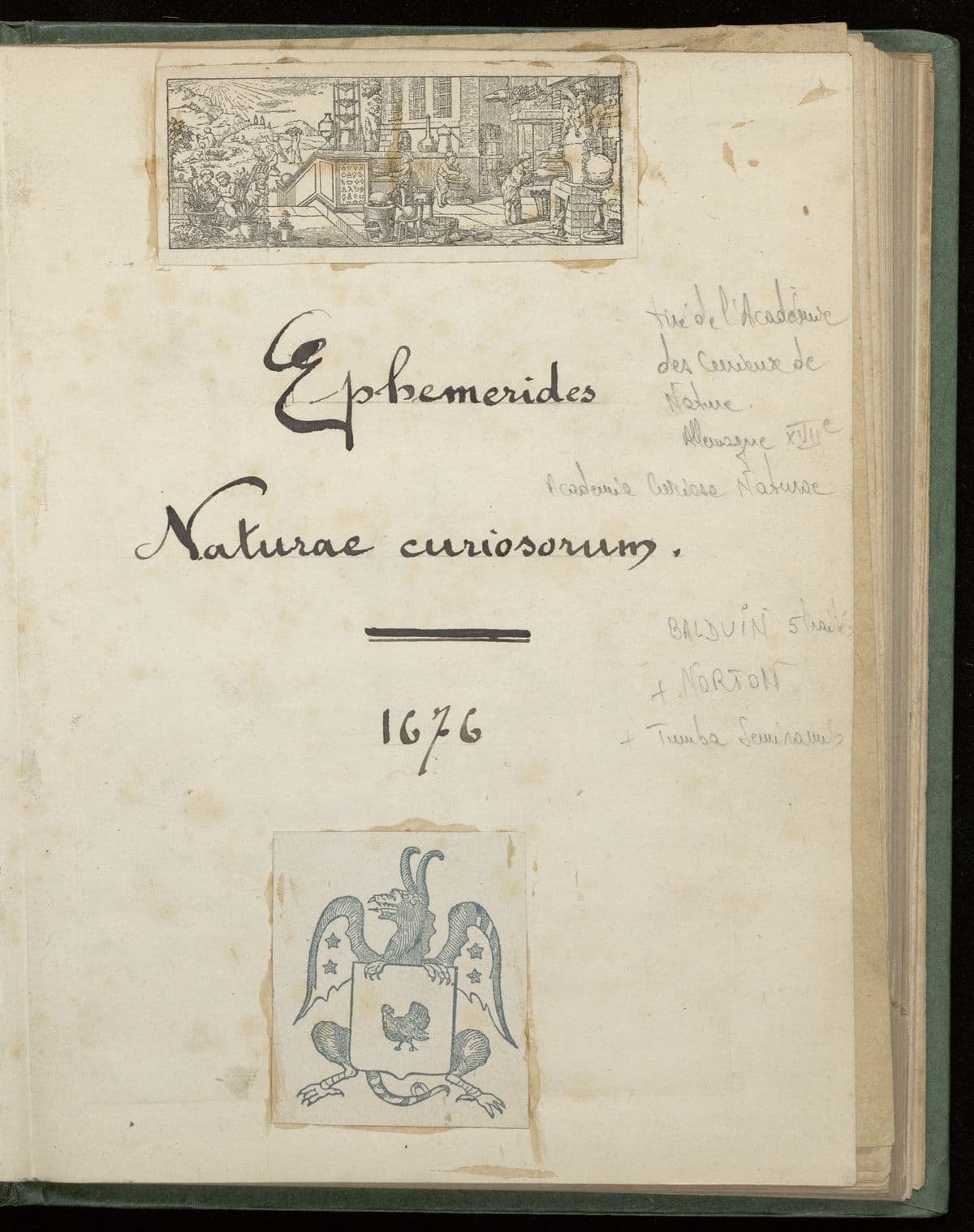 [Miscellanea curiosa medico-physica Academiae Naturae Curiosorum sive Ephemeridum medico-physicarum Germanicarum annus]