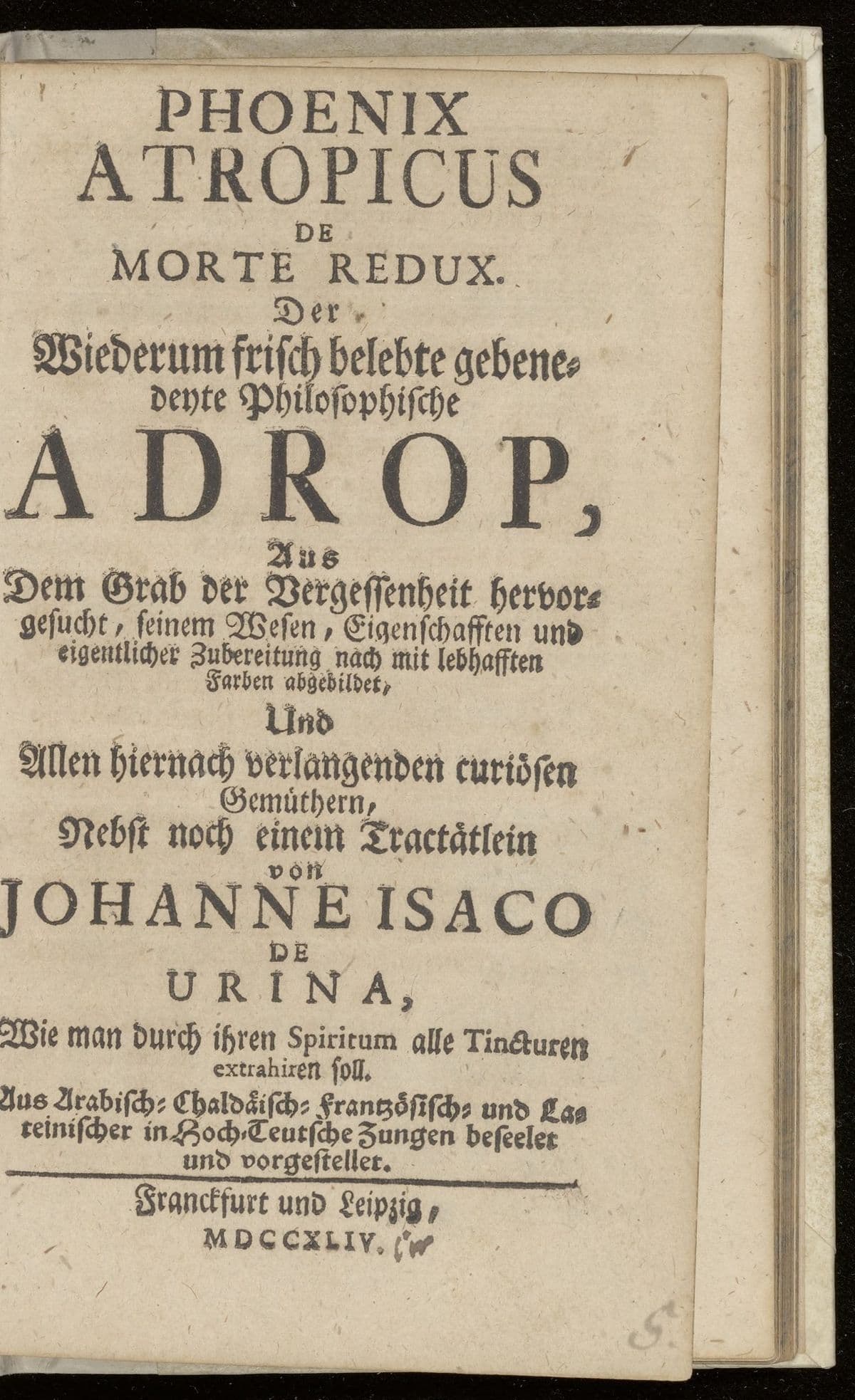 Philosophia sacra et vere christiana seu meteorologia cosmica