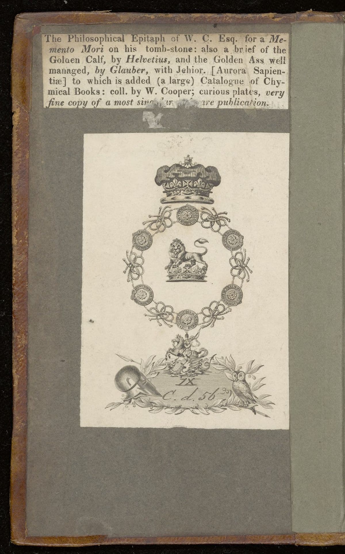 The philosophical epitaph