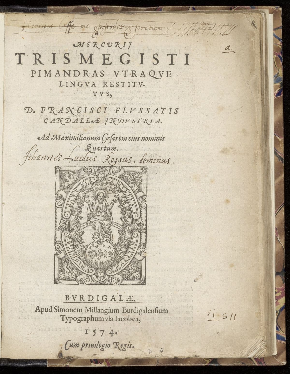 Pimandras. Utriaque lingua restitutus