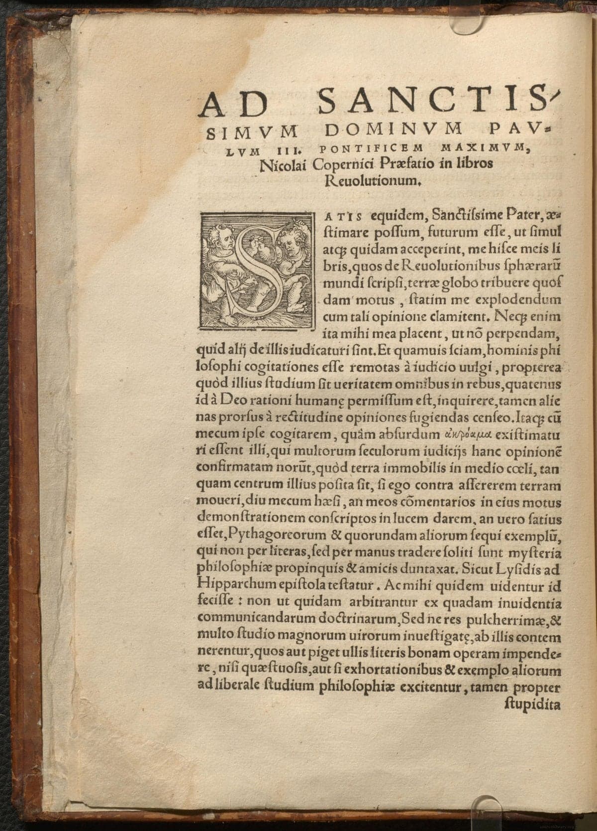 On the Revolutions of the Heavenly Spheres