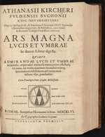 Kircher Ars Magna Lucis et Umbrae (1646)