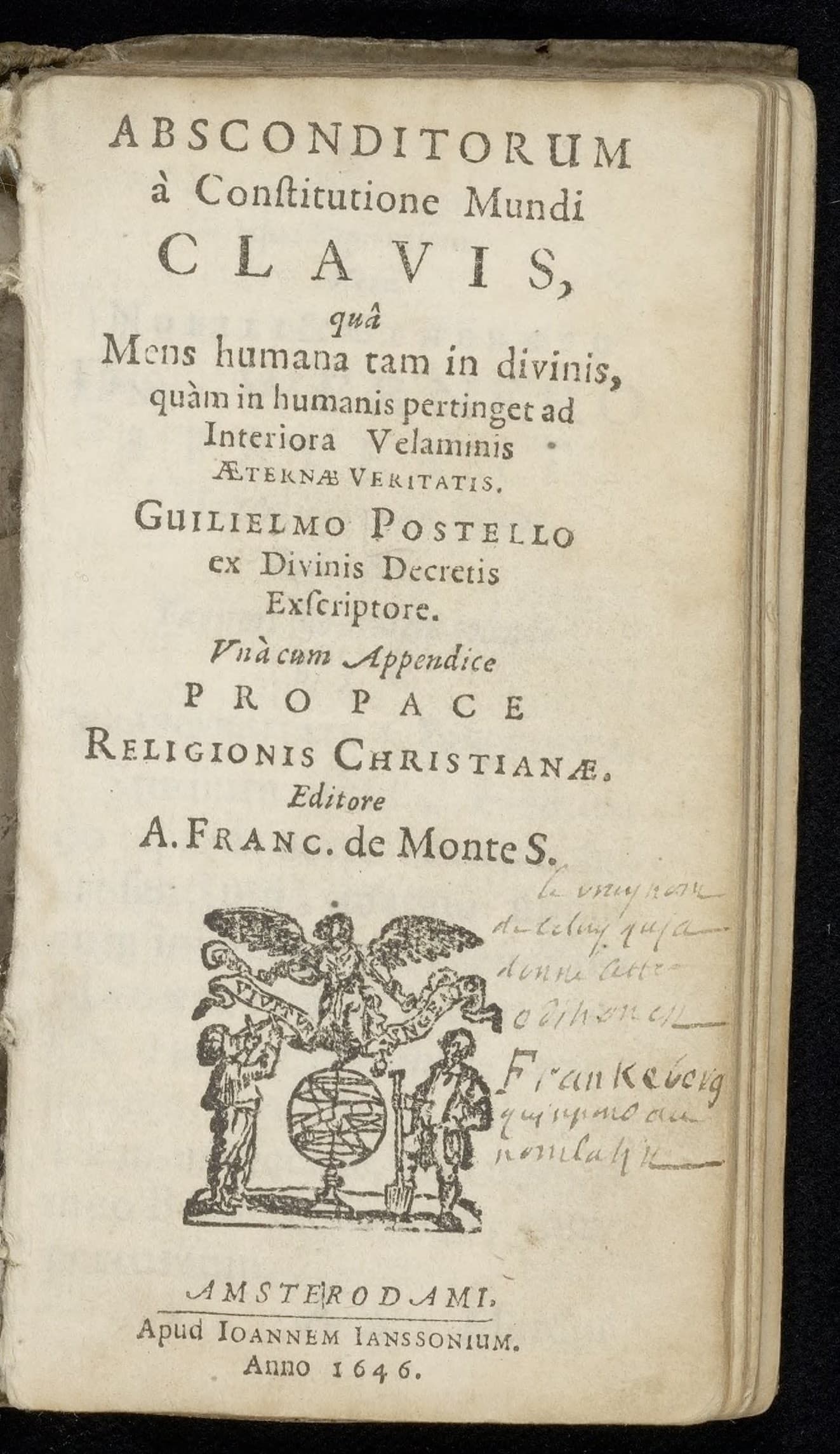 Absconditorum a constitutione mundi clavis