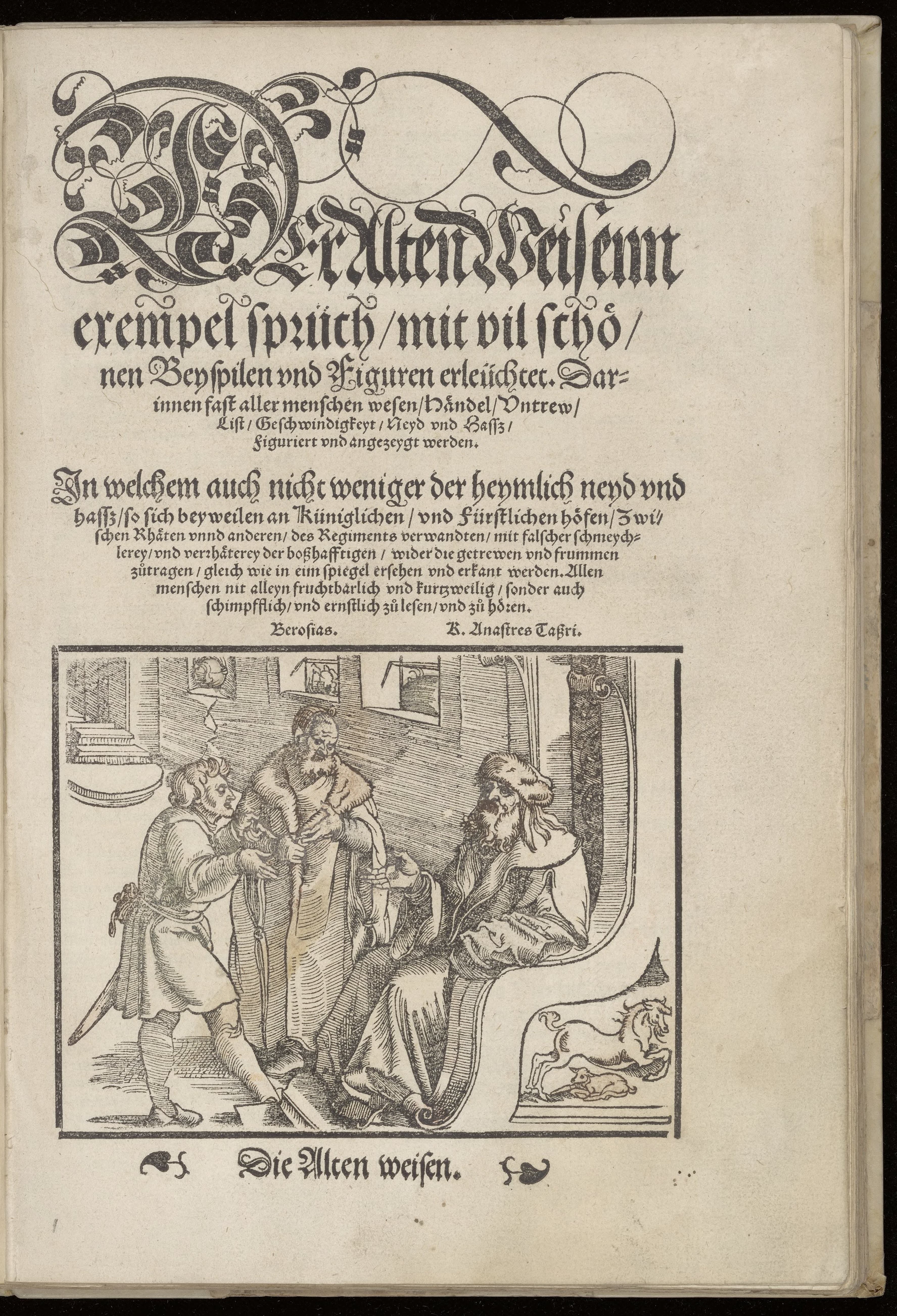 Der alten weisenn exempel sprüch