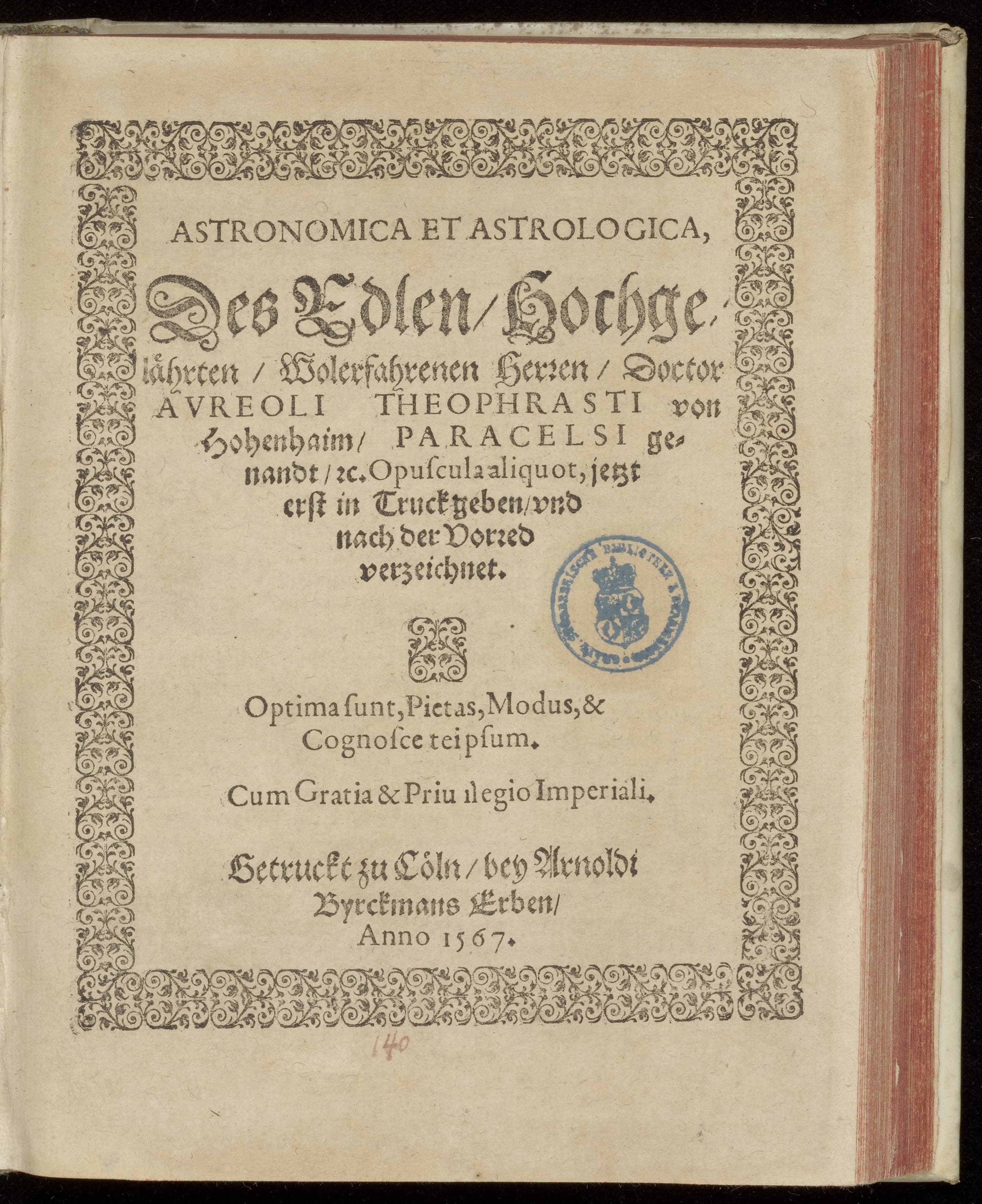 Astronomica et astrologica