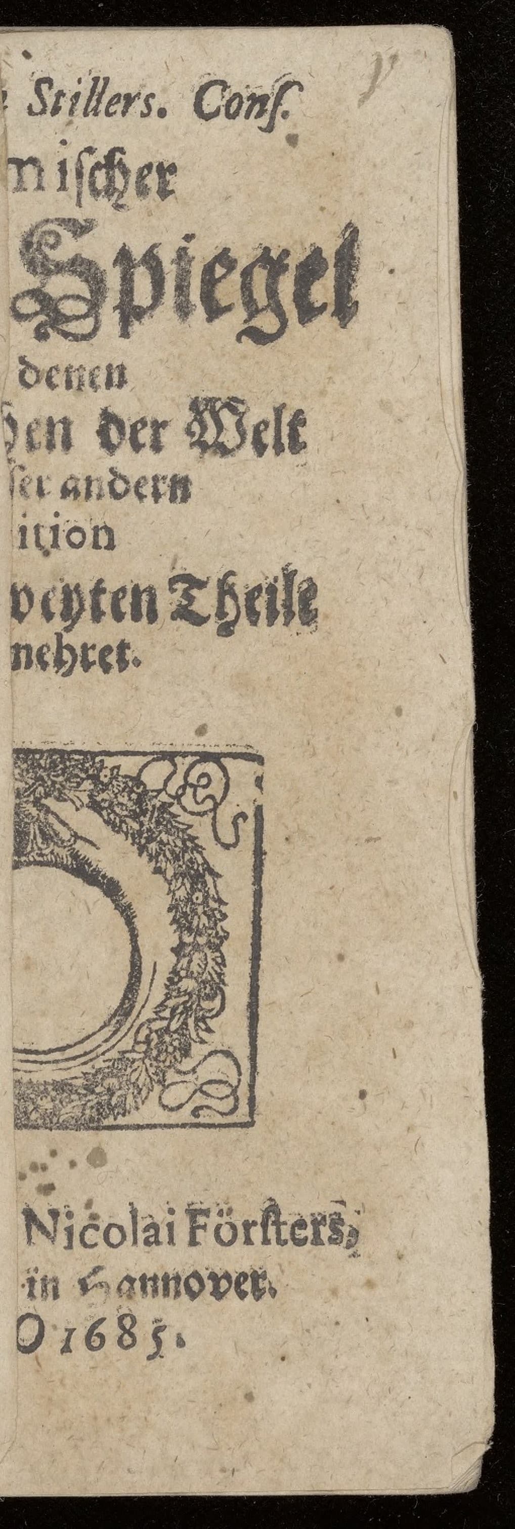 Chymischer Natur-Spiegel