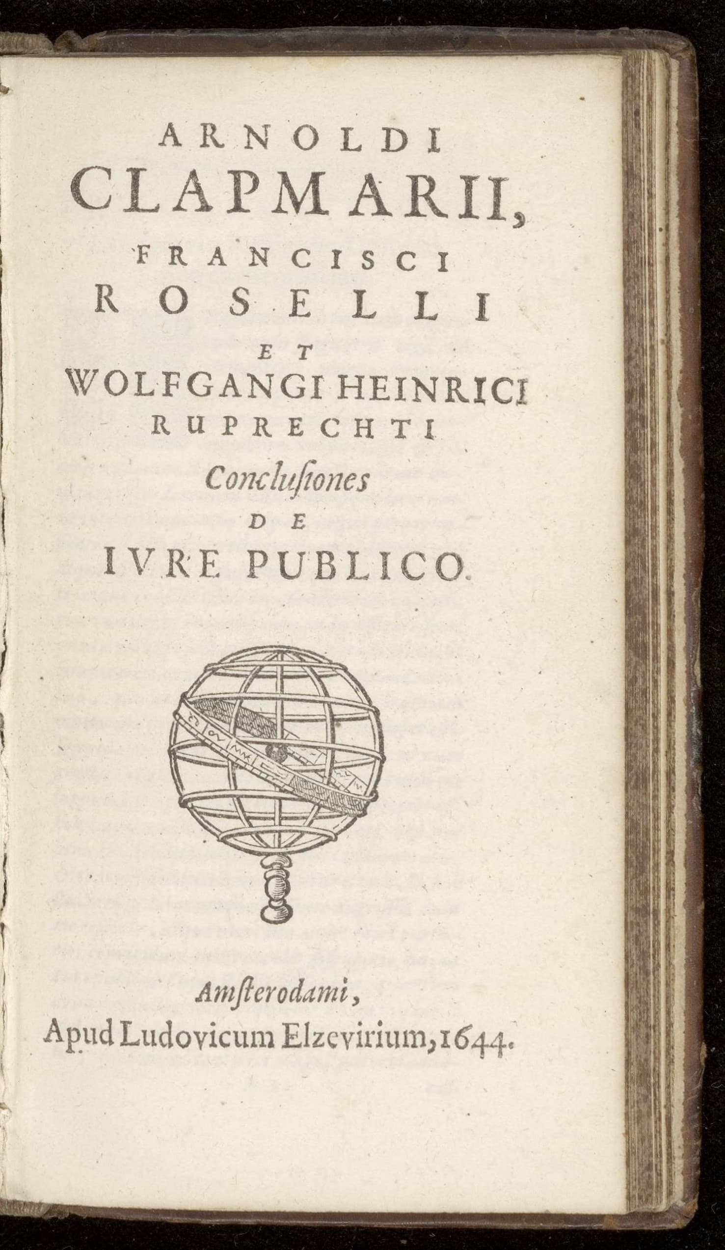 Conclusiones de jure publico