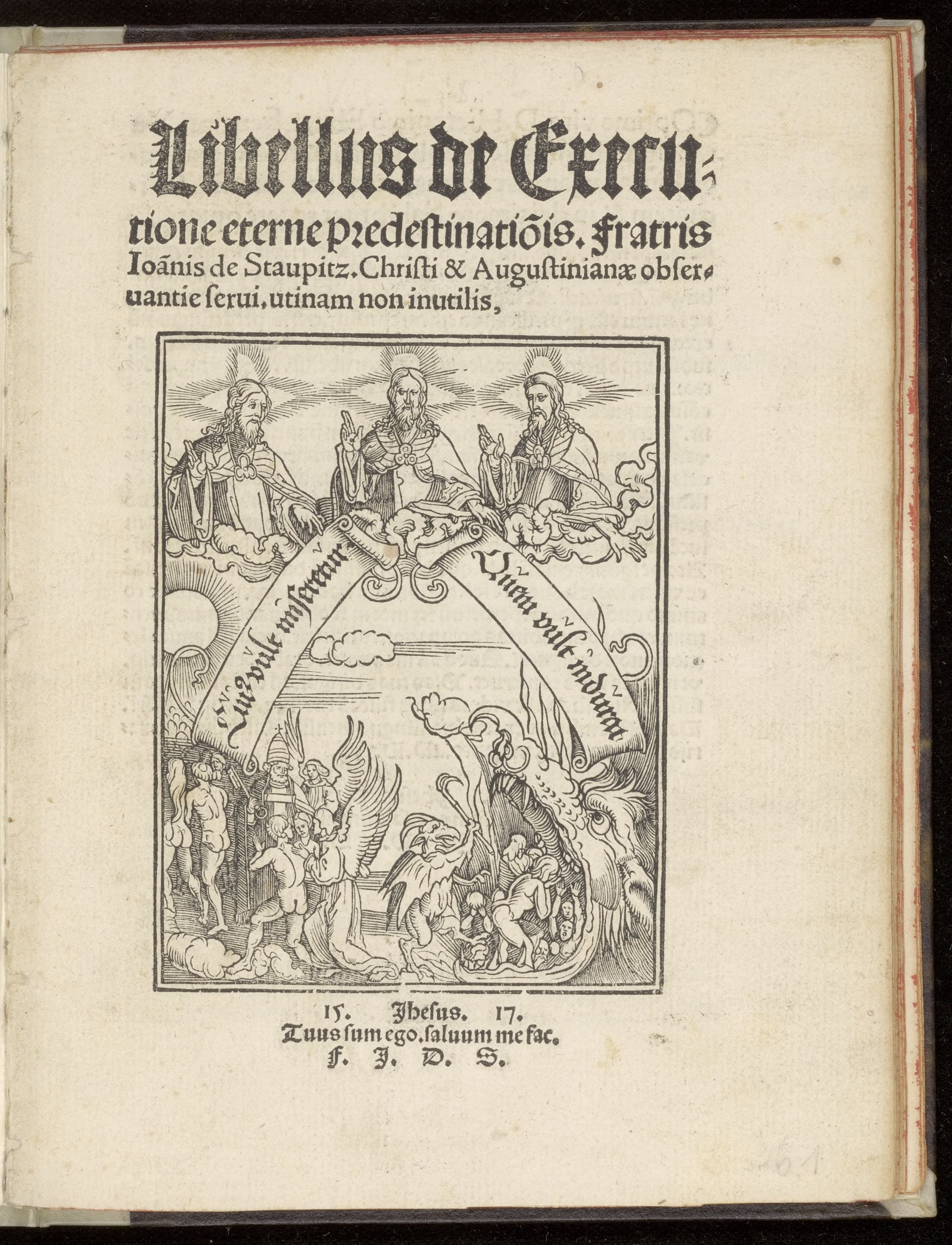 Libellus de executione eterne predestinationis