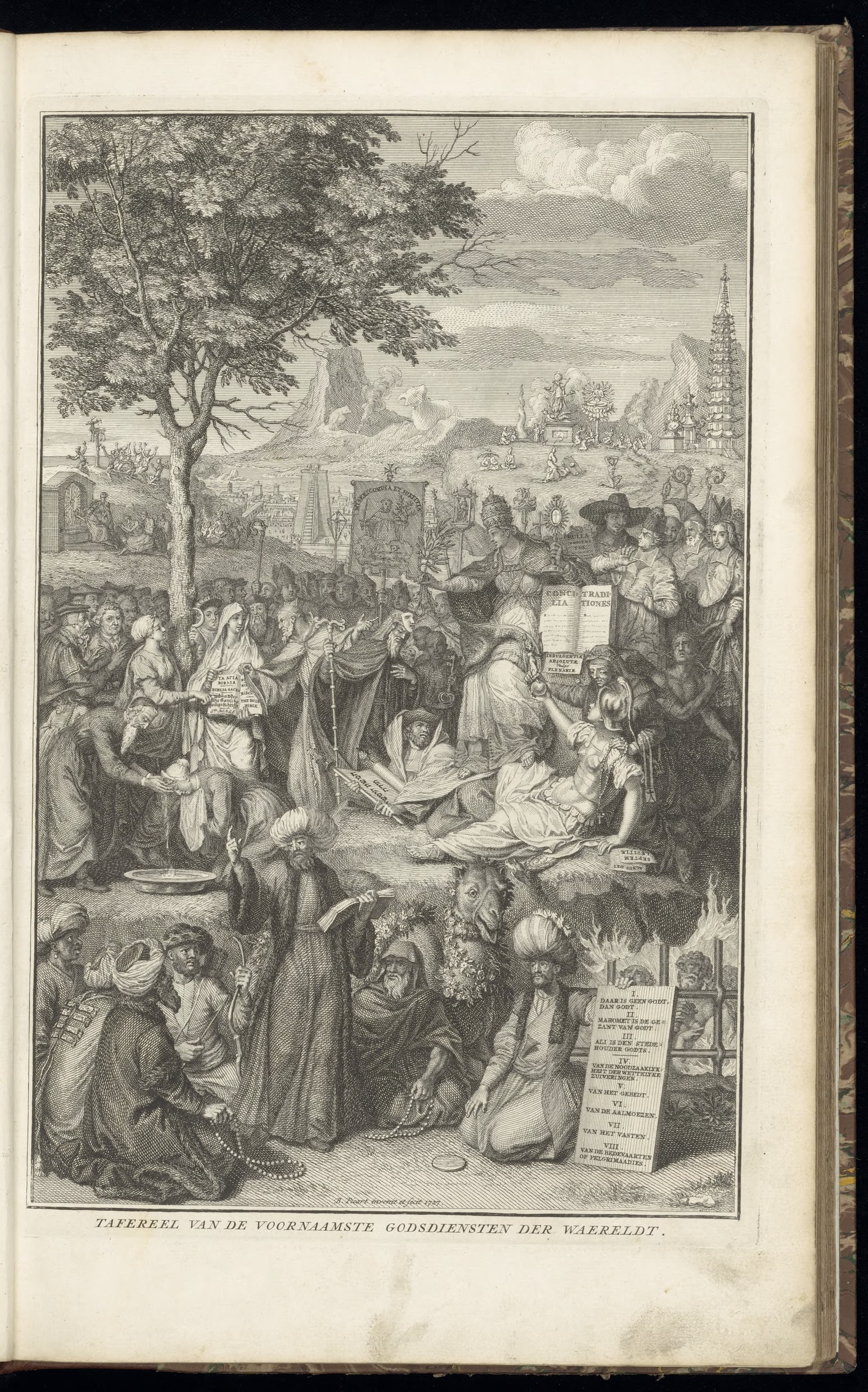 Naaukeurige beschryving der uitwendige godtsdienstplichten