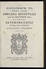 Obeliscus Aegyptiacus