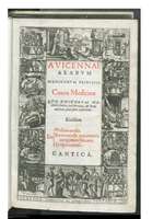 The Canon of Medicine (Canon Medicinae), Vol. I