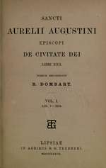 Saint Augustine: The City of God (De Civitate Dei)