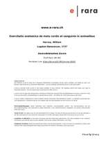 Exercitatio anatomica de motu cordis et sanguinis in animalibus