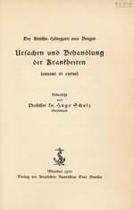 Causes and Cures (Causae et Curae)