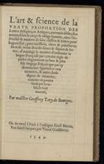 The Art and Science of the True Proportion of Attic Letters