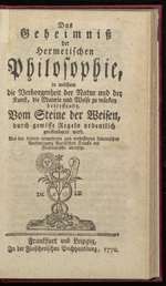 The Secret of Hermetic Philosophy