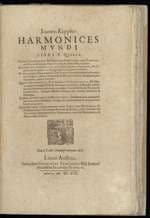 The Harmony of the World