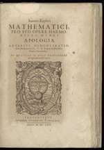 Apology for The Harmony of the World