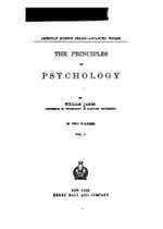 The Principles of Psychology (Vol. I)