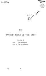 The Dhammapada (Sacred Books of the East, Vol. 10)