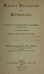 Maori Religion and Mythology